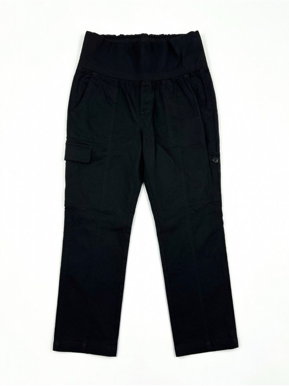 Calvin Klein Performance Black Wide-Leg Cargo Pants